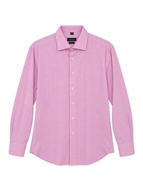 Barneys New York Light Pink Spread Collar Dress Shirt